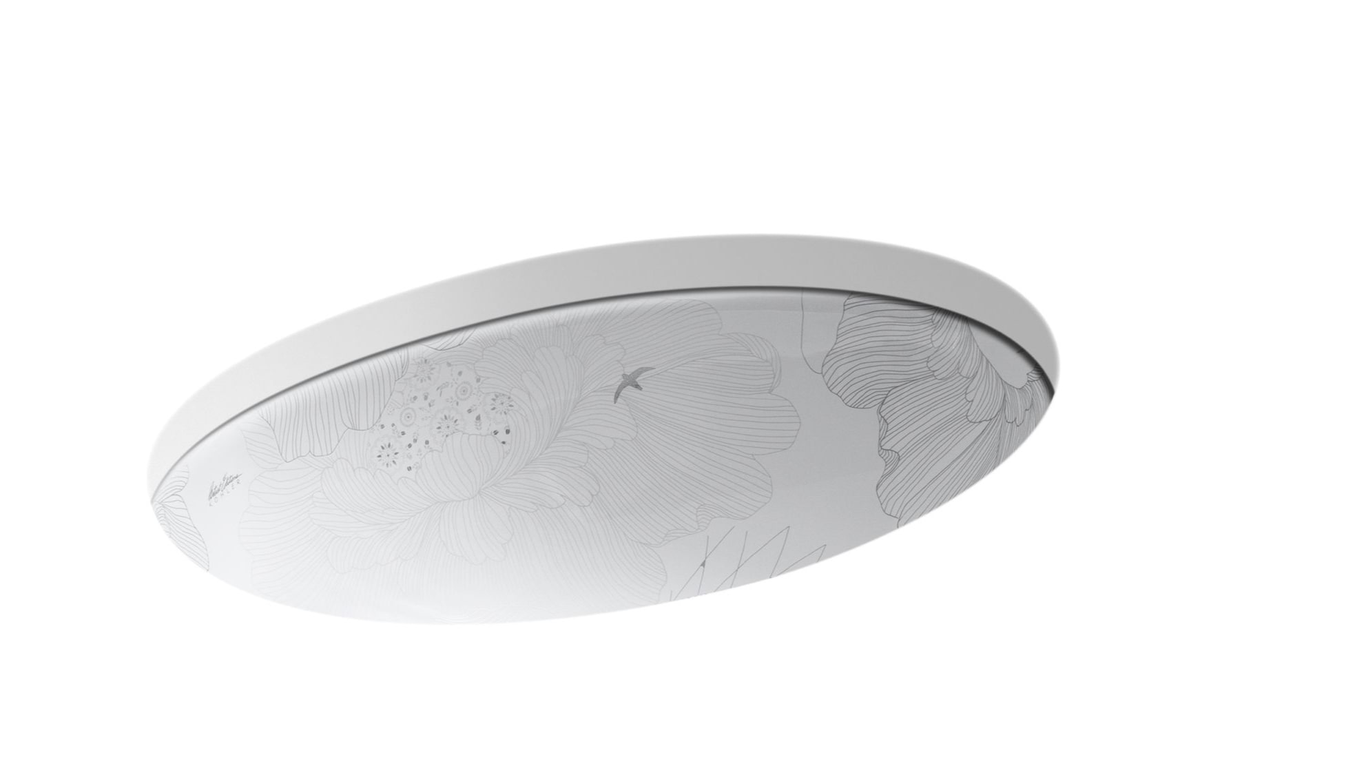 Empress Bouquet Vintage Sink