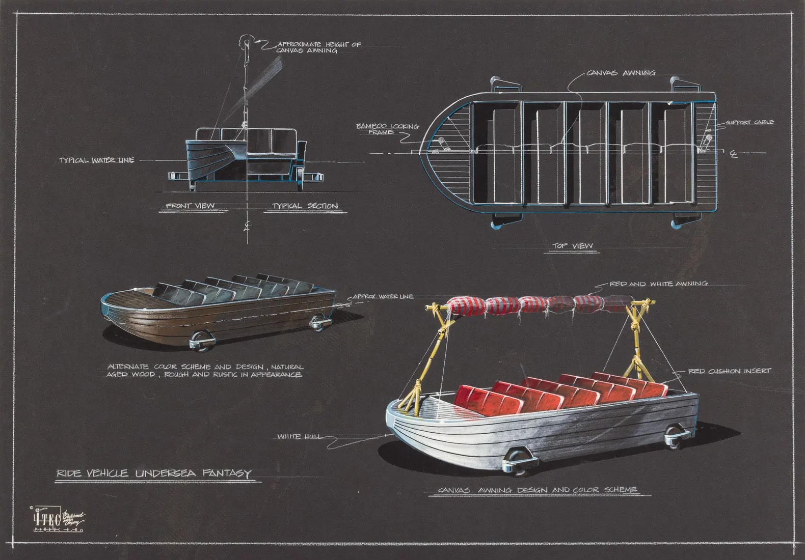 Ride Vehicle (Undersea Fantasy)